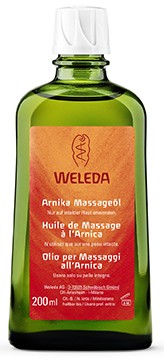 Olio per massaggi all'Arnica